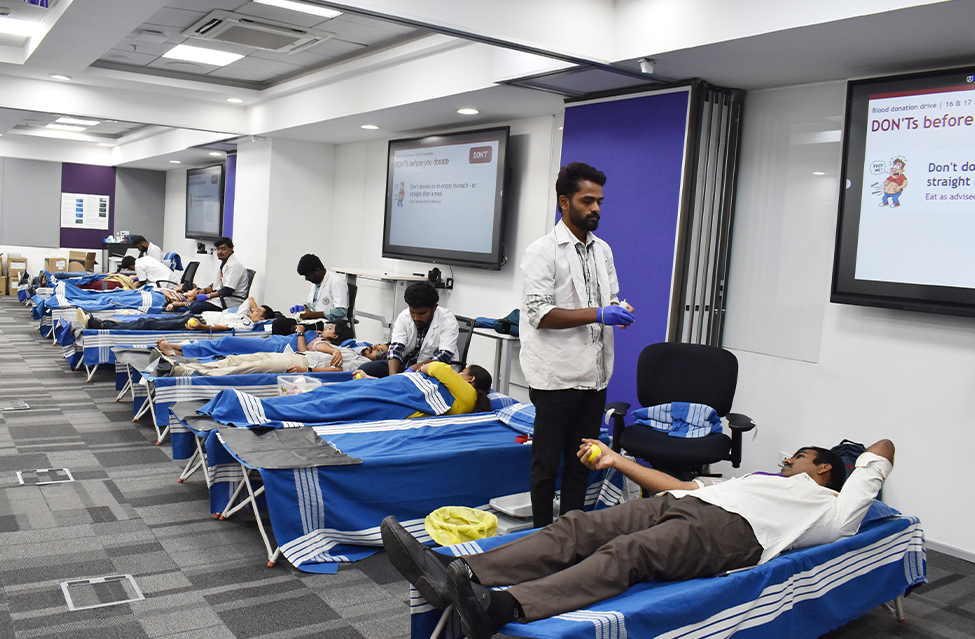 Blood Donation Drive at Our Bangalore Office
